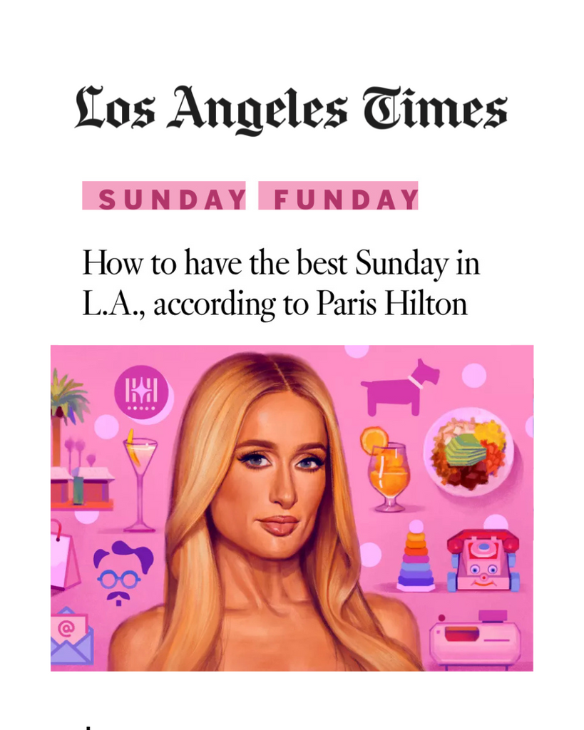Featured in The Los Angeles Times