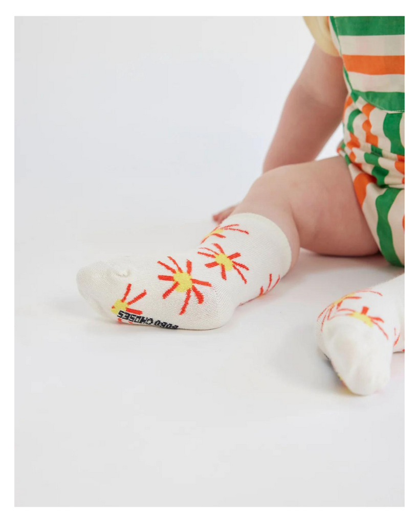 Baby Sun Socks - Off White