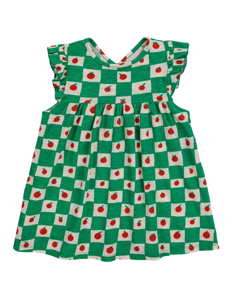 Baby Tomato Ruffle Dress