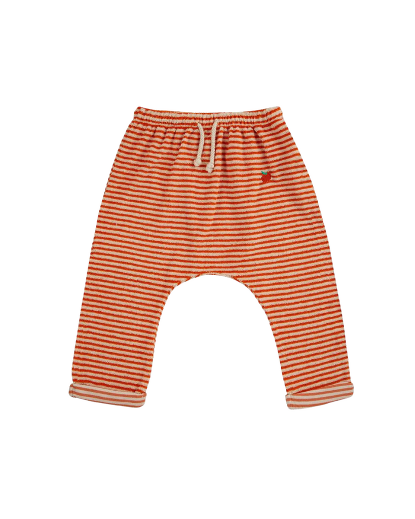 Baby Stripe Harem Pant - Orange