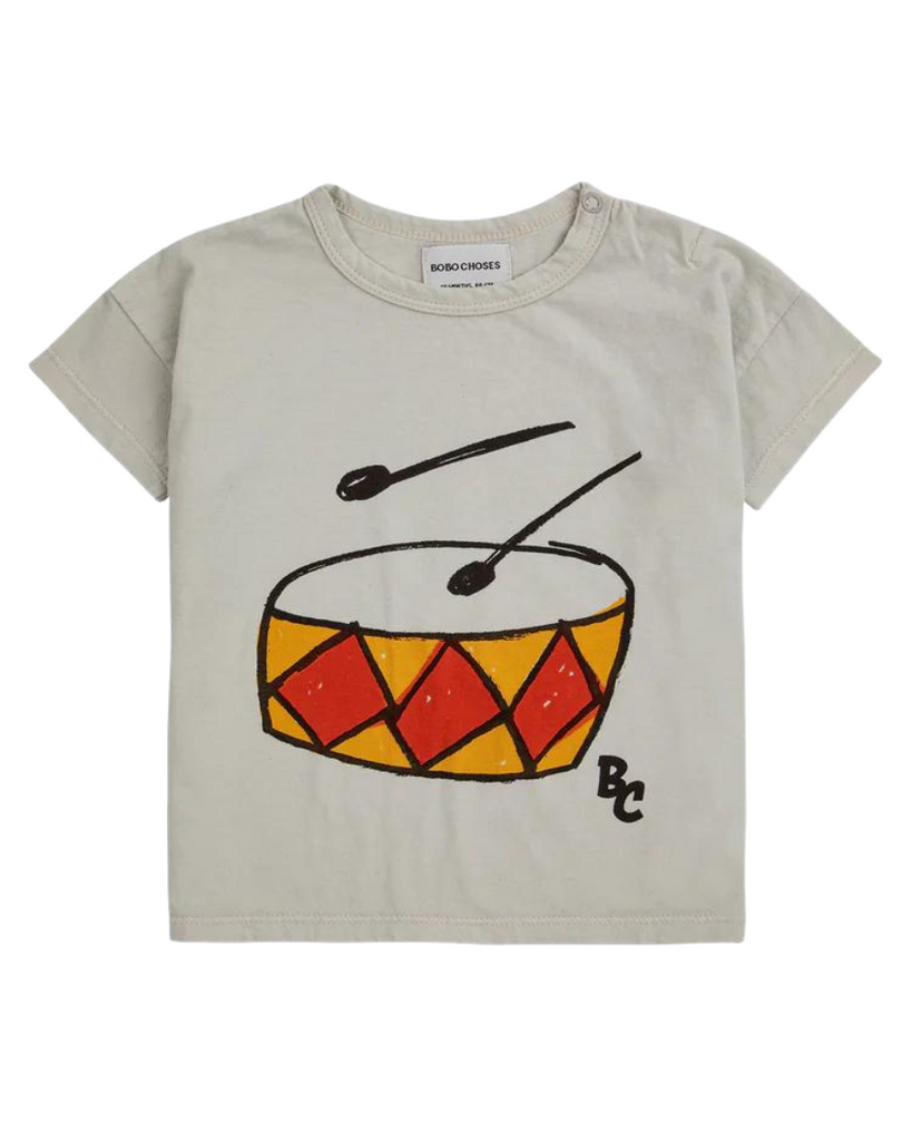 Baby Drum T-Shirt - Beige
