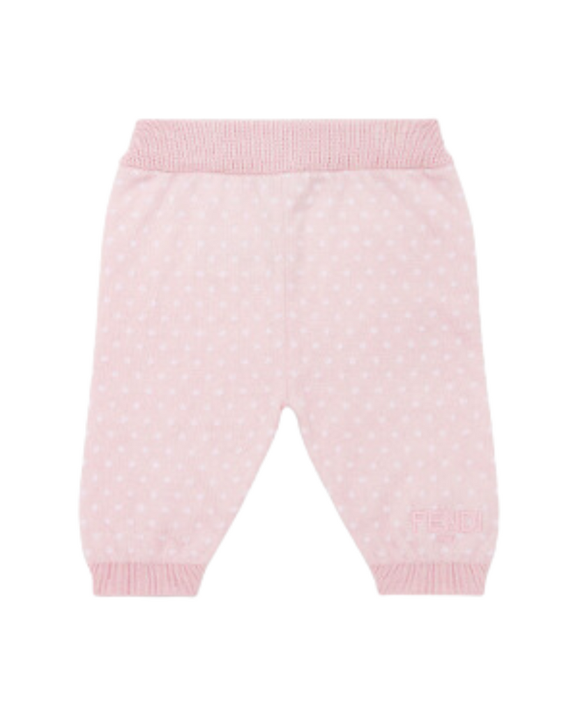 Baby All Over FF Pants - Pink