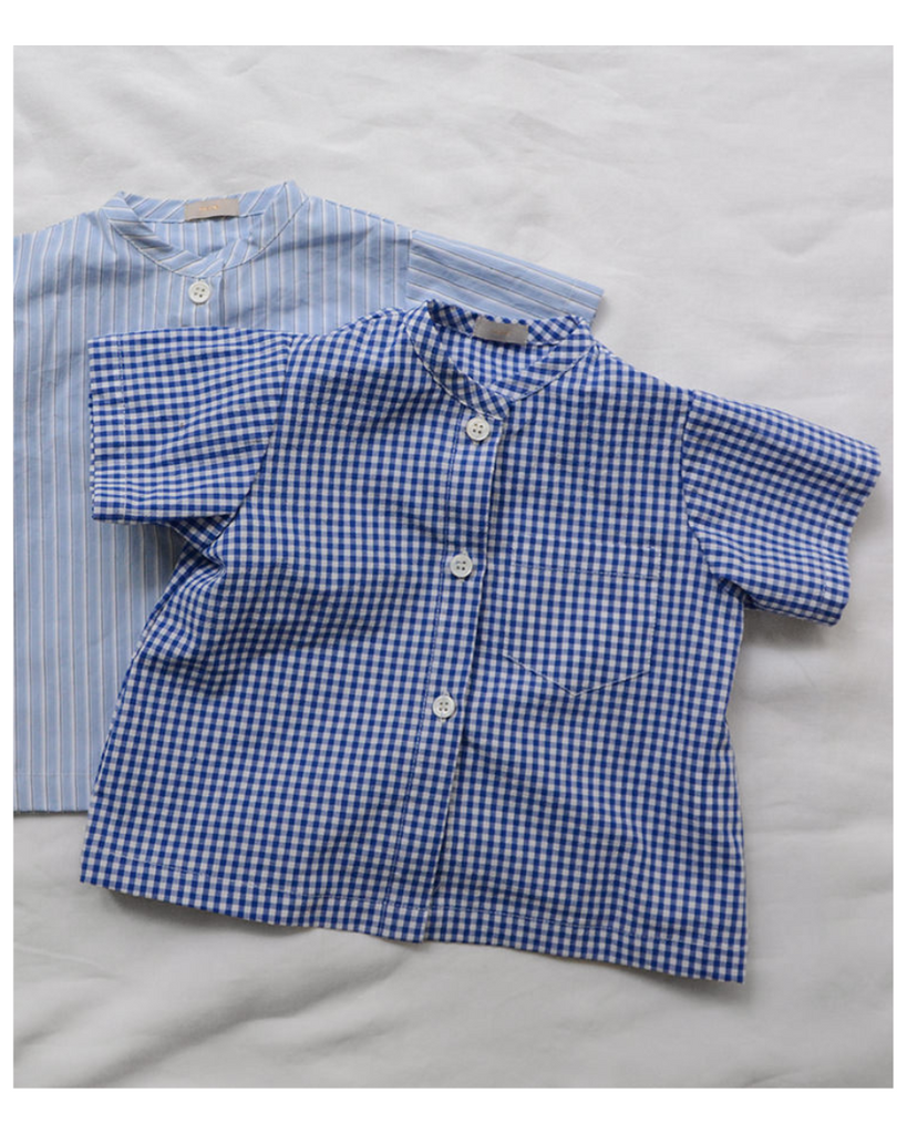 Charlie Shirt - Blue Stripe