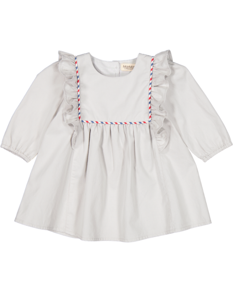 Baby Dorvina Dress - Pearl Grey