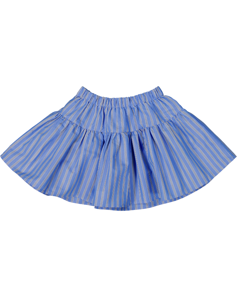 Sylvis Skirt - Cornflower Stripe
