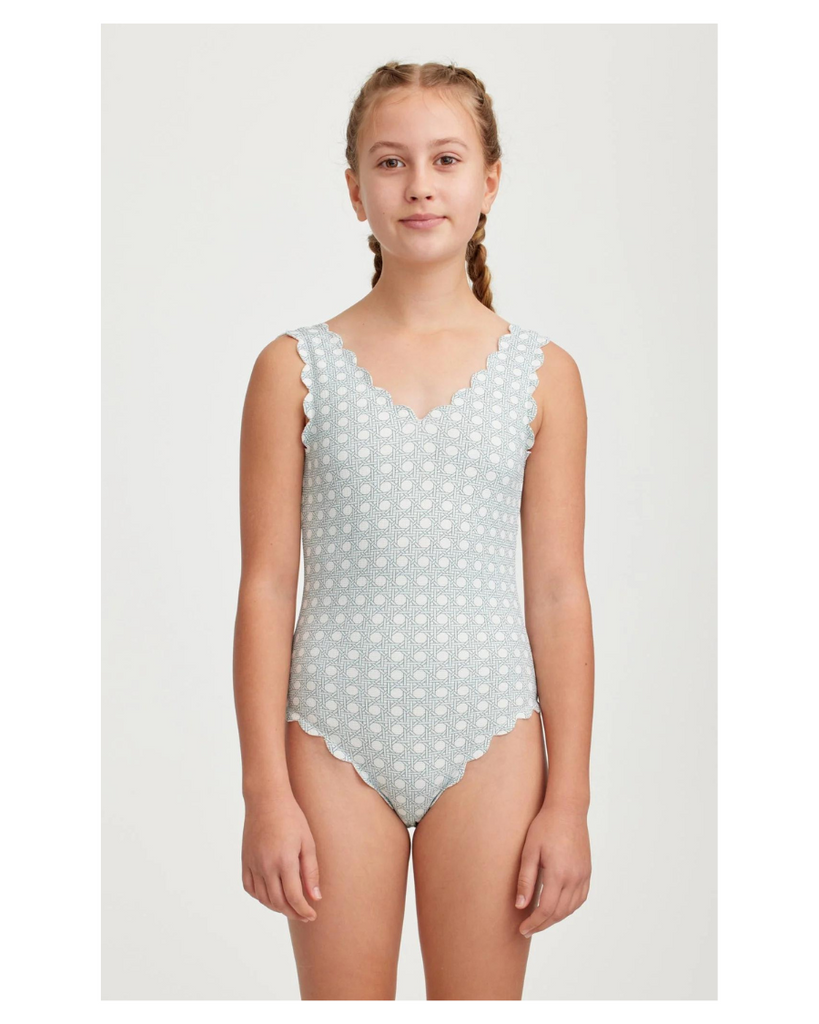 Bumby Charleston Maillot Swimsuit - Morning/Coconut