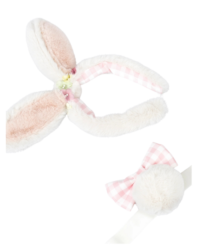 Plush Bunny Ear And Tail Set