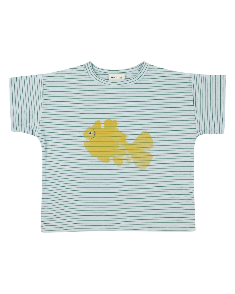 Ushi Big Fish Skimmia T-Shirt - Sky