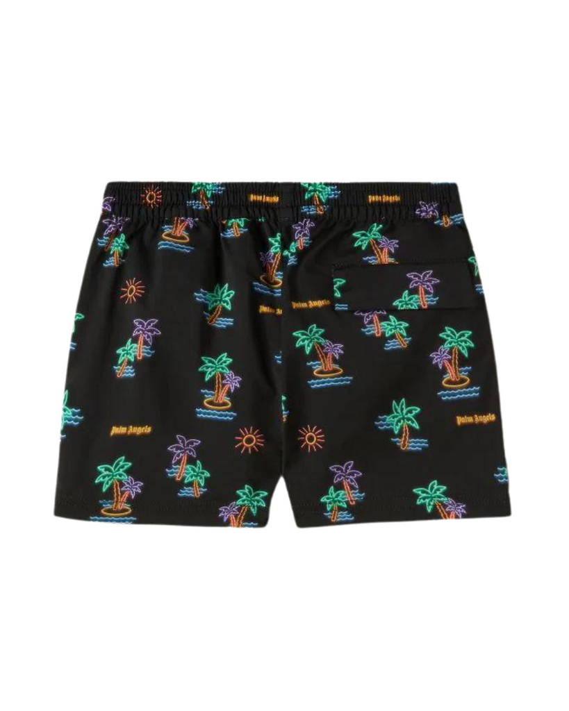 Neon Palm Swim Shorts