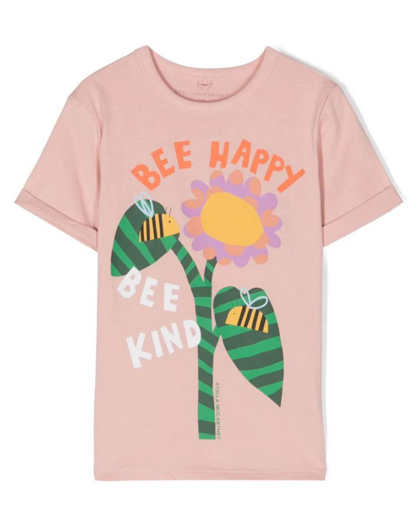 Bee Happy Tee - Pink
