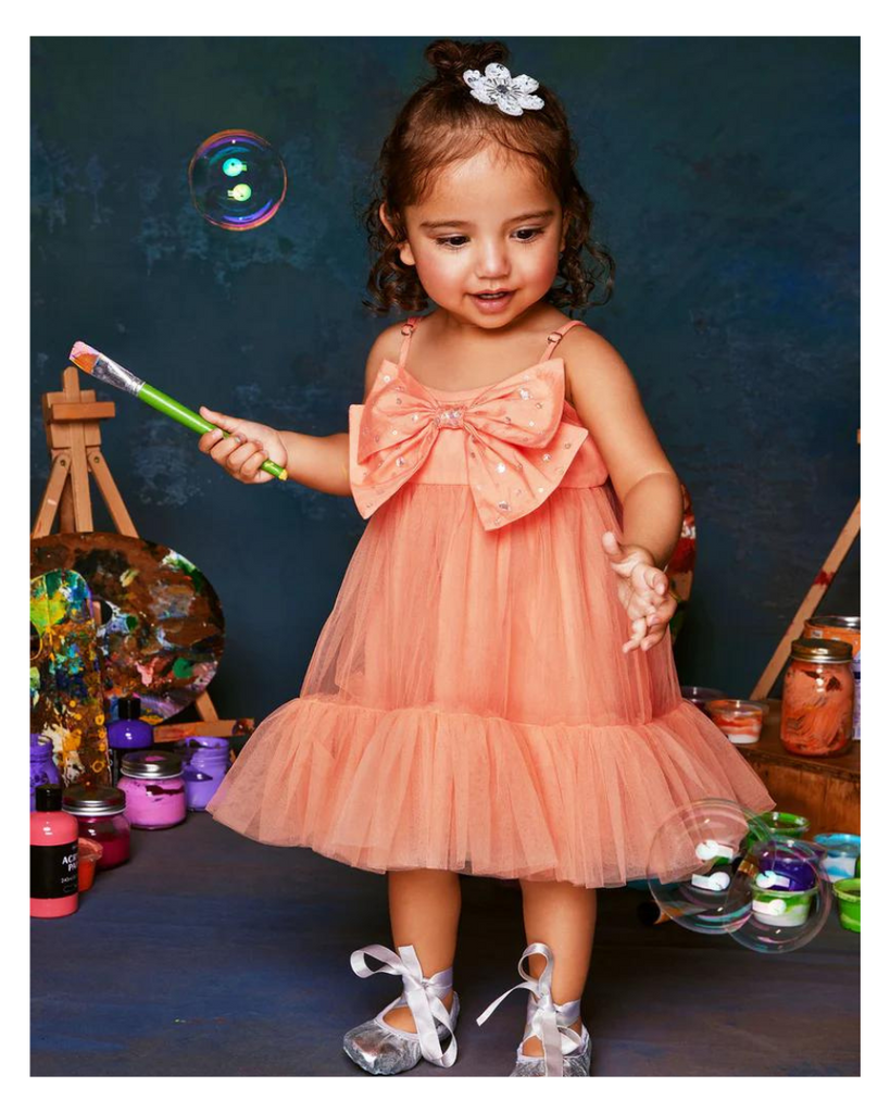 Baby Simply Pink Tulle Dress