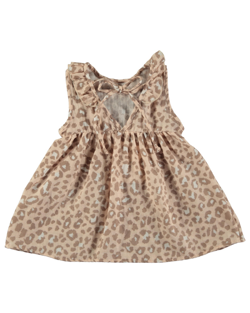 Baby Animal Print Dress - Pink