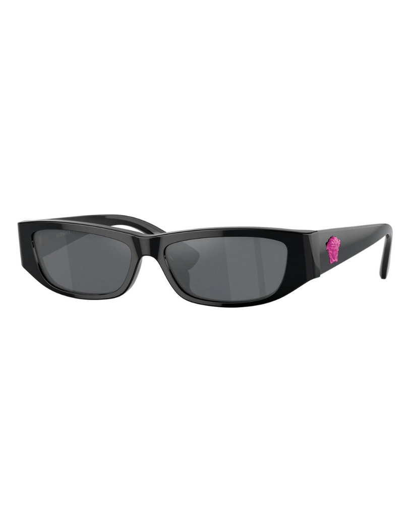 Thin Logo Sunglasses - Black
