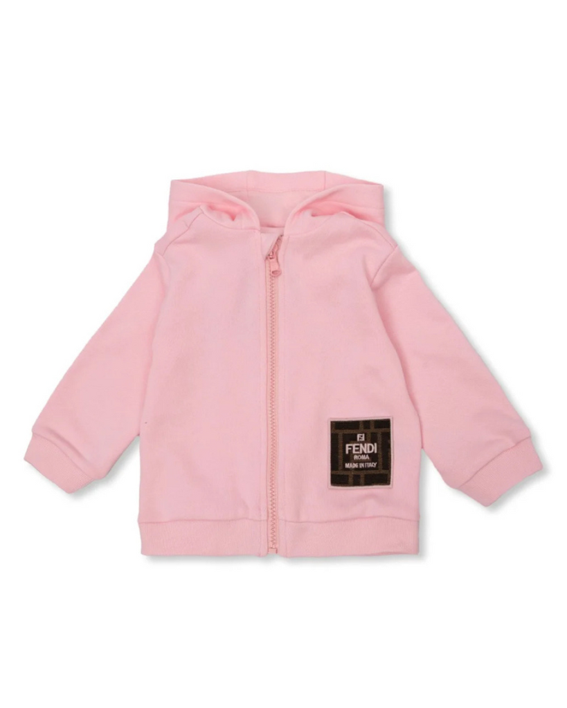 Baby Zip Up Jacket - Rosa