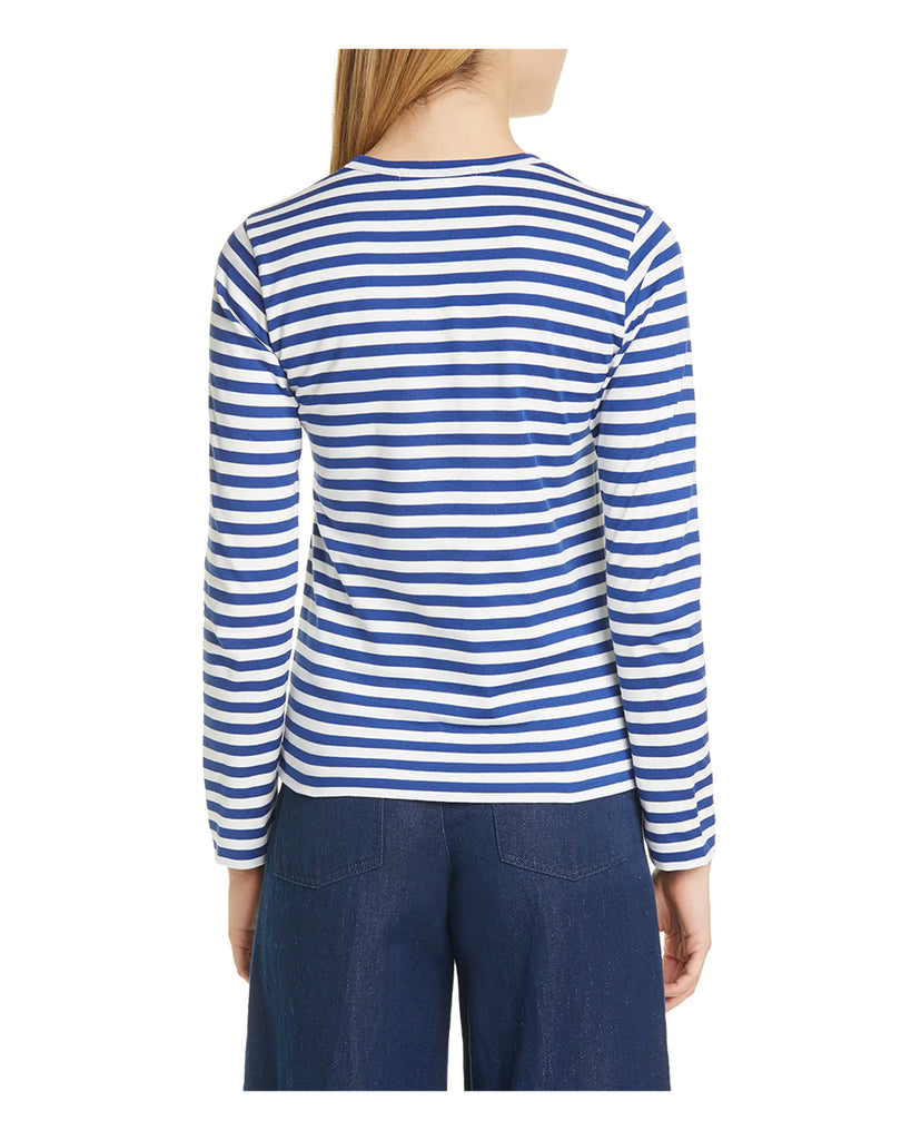 Adult PLAY Stripe Long Sleeve Shirt - Royal