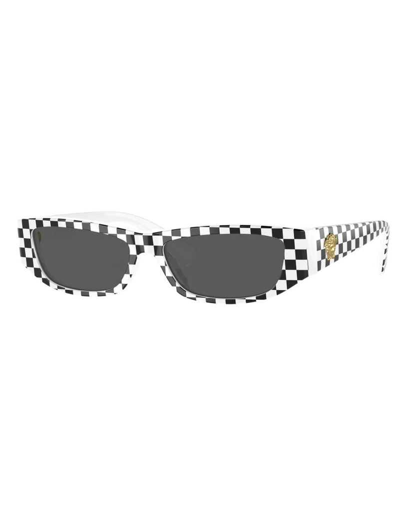 Thin Logo Sunglasses - Check