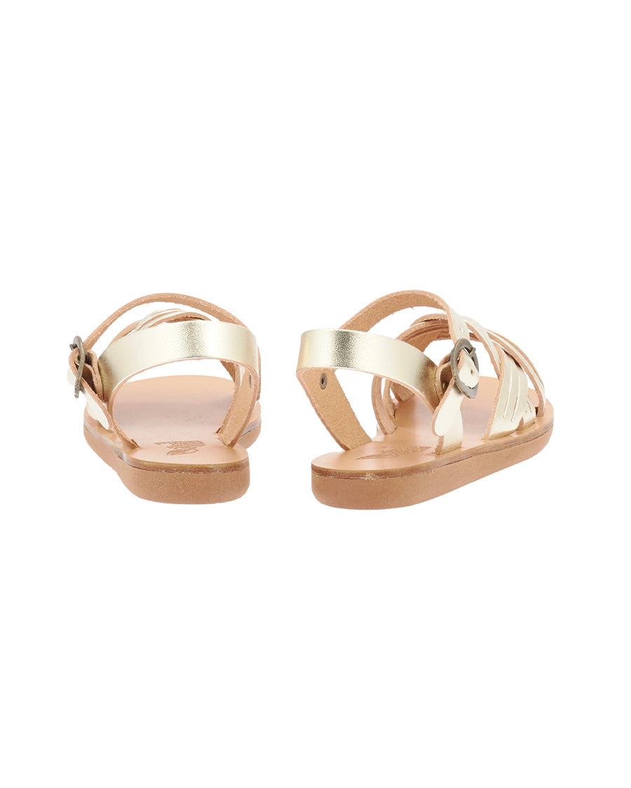 Ancient Greek Sandals Platinum Little Electra