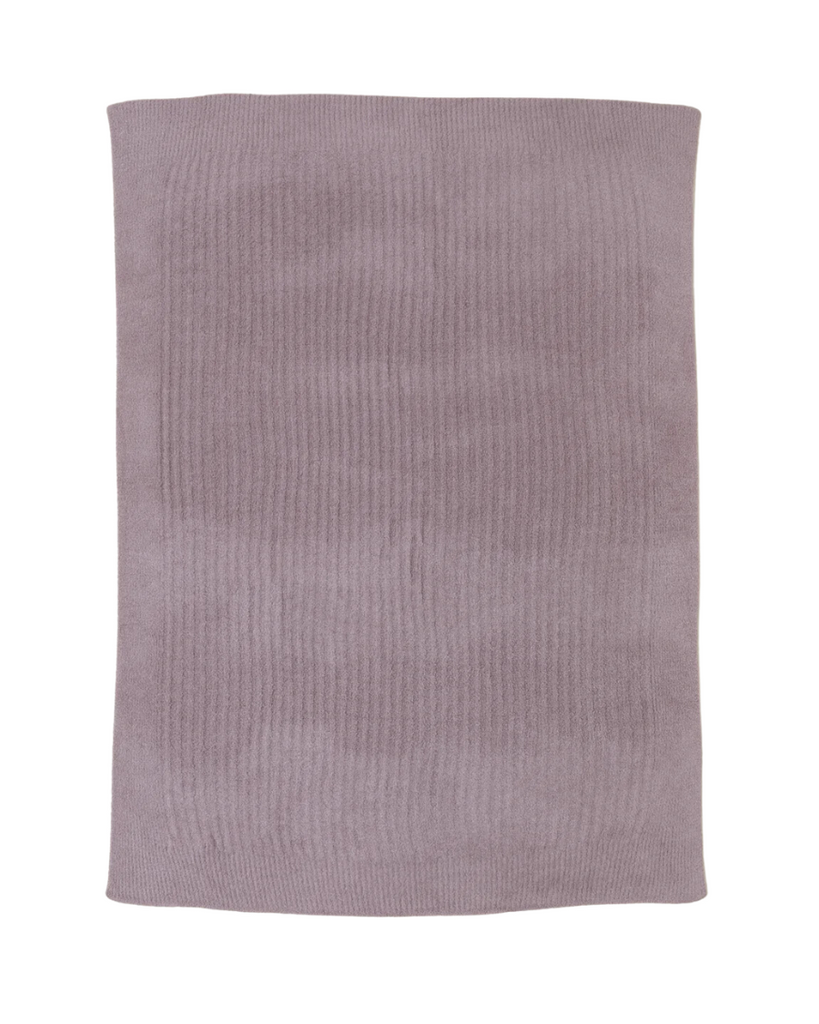Cozychic Ribbed Blanket - Deep Taupe