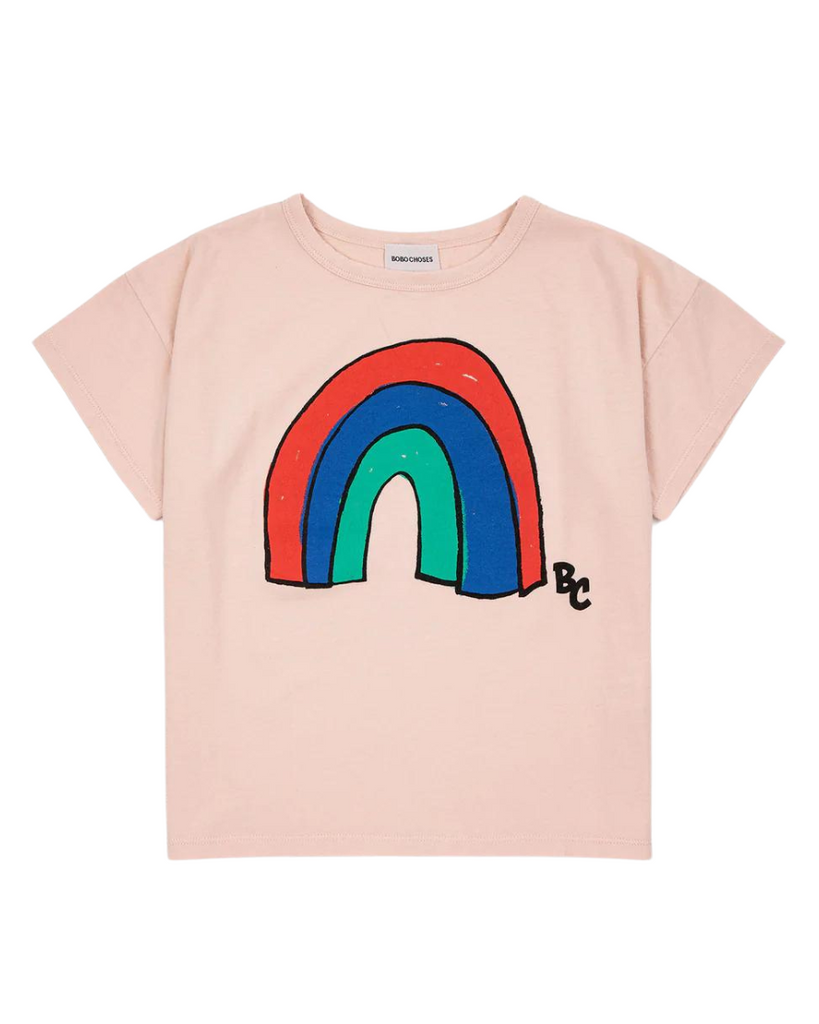 Rainbow T-Shirt - Pink