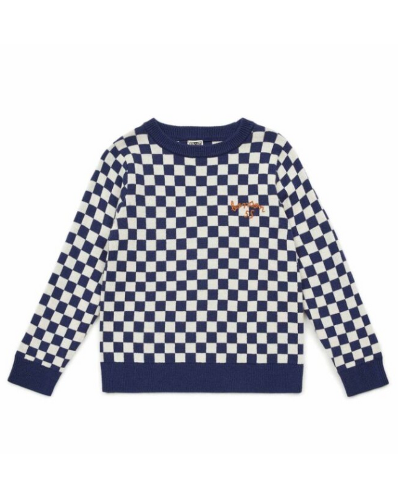 Checkered Pullover