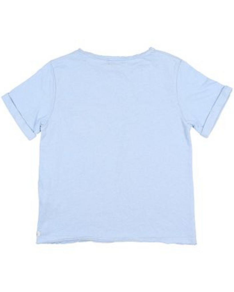 Pocket Linen T-Shirt - Placid Blue