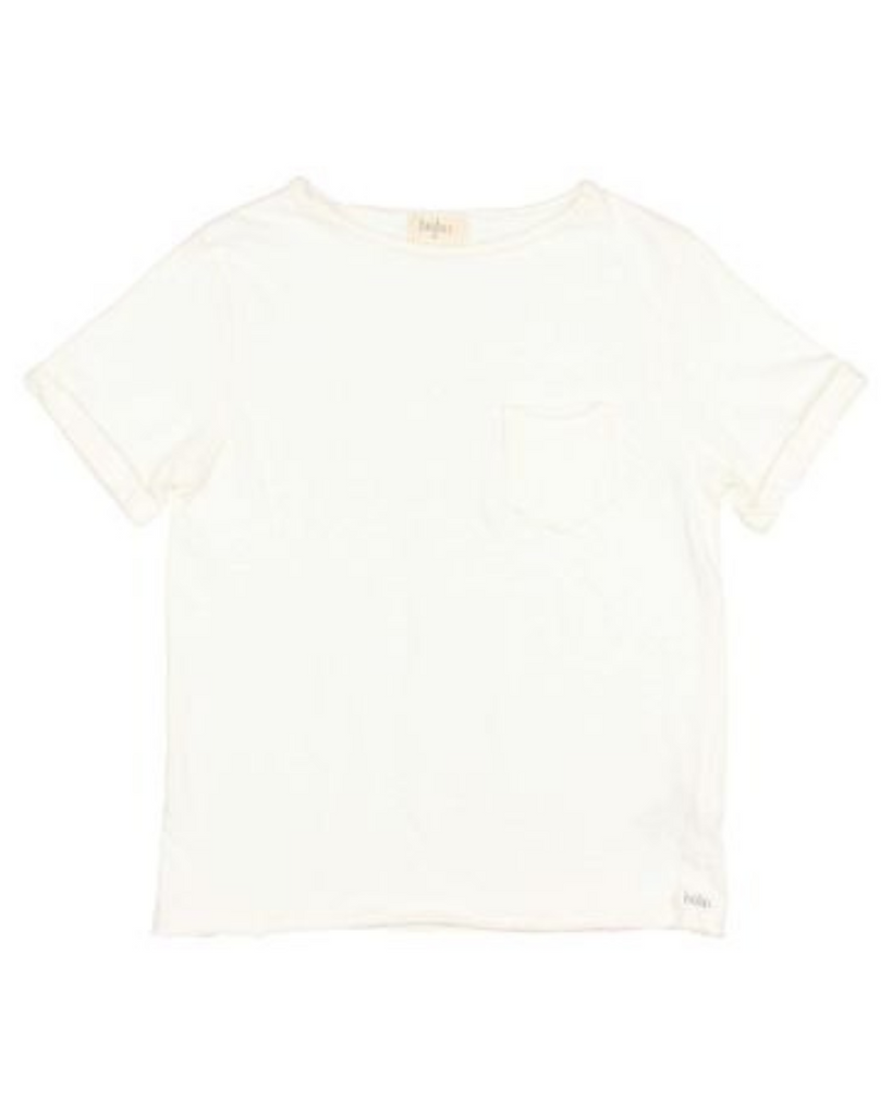 Pocket Linen T-Shirt - White