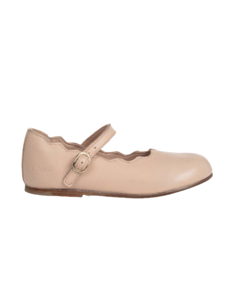 Scalloped Ballerina Shoes