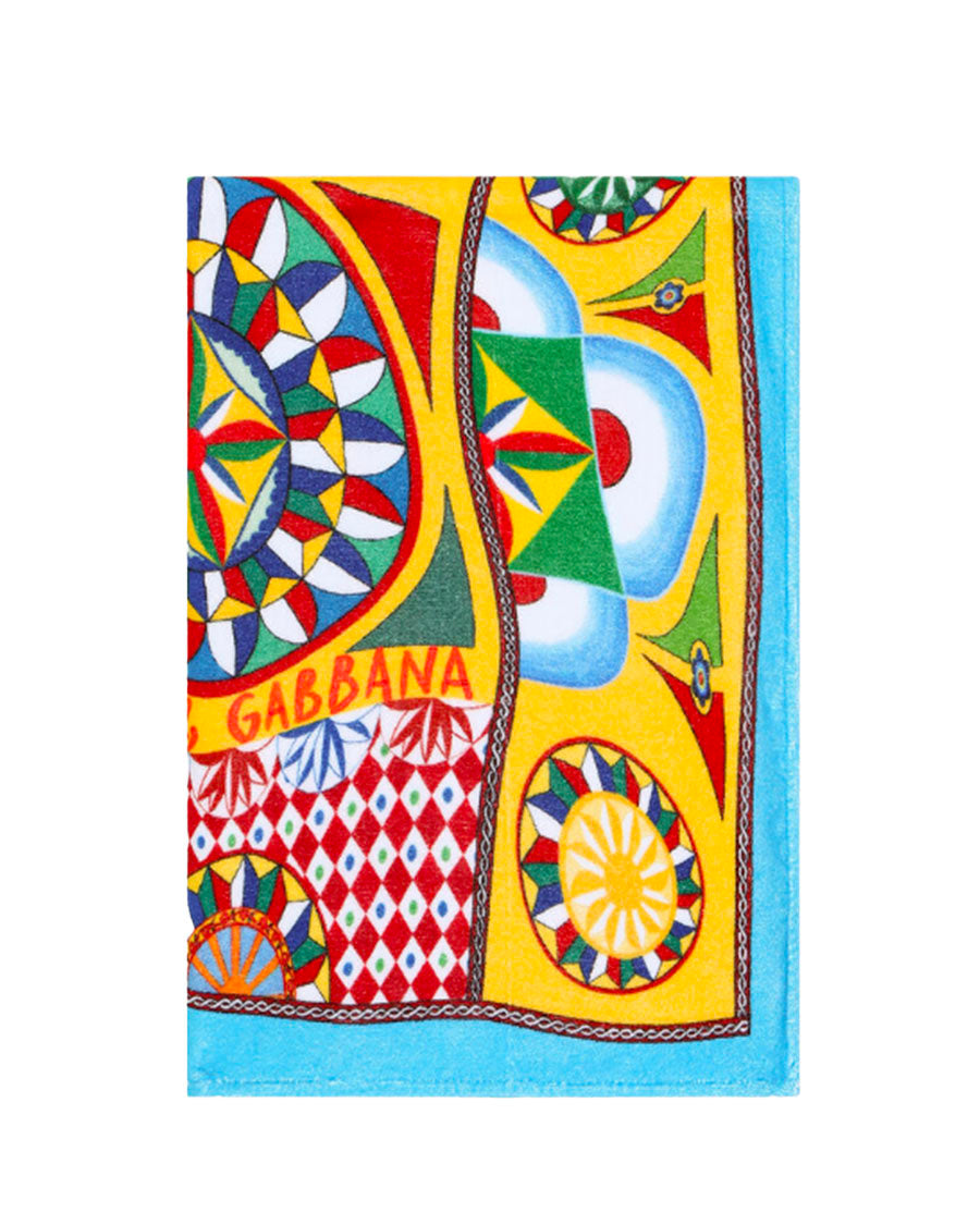 Carretto Print Beach Towel