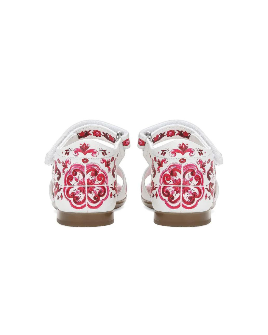 Baby Majolica Print Sandals