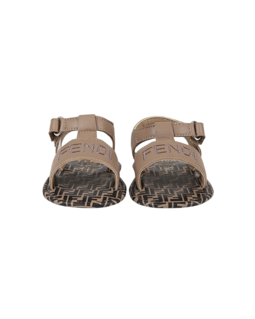 Fendi Baby Leather Sandals