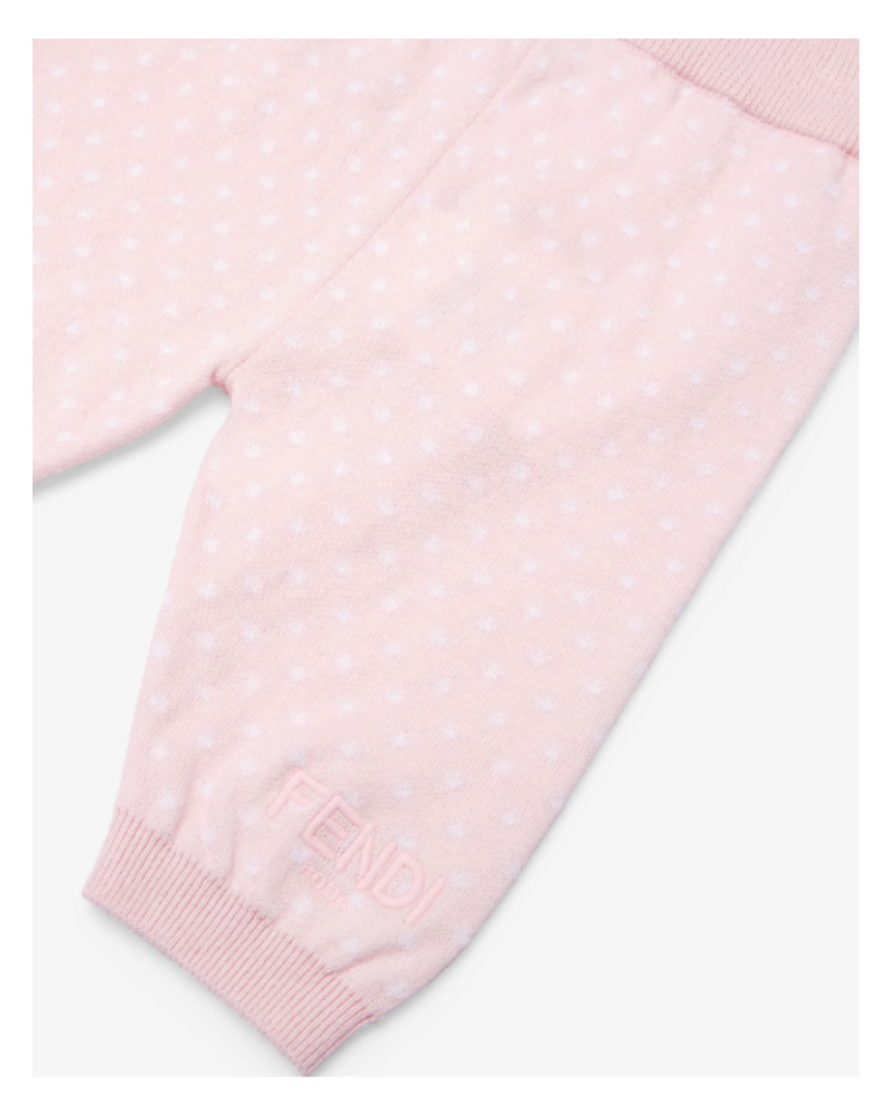 Baby All Over FF Pants - Pink