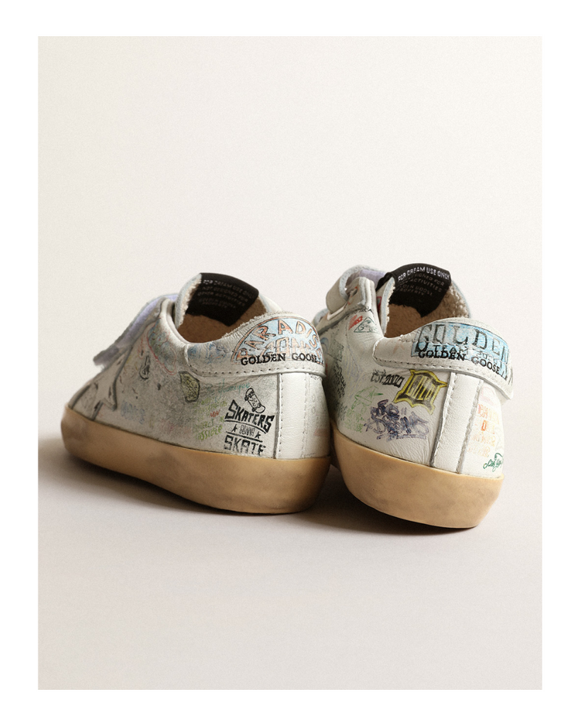Baby Old School Young Multicolored Graffiti Sneakers