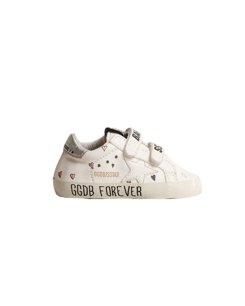 Baby June Velcro Sneakers - Silver 27