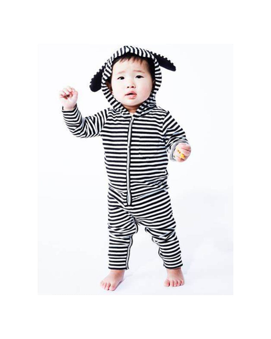 Goat Milk Baby Goat Suit Striped