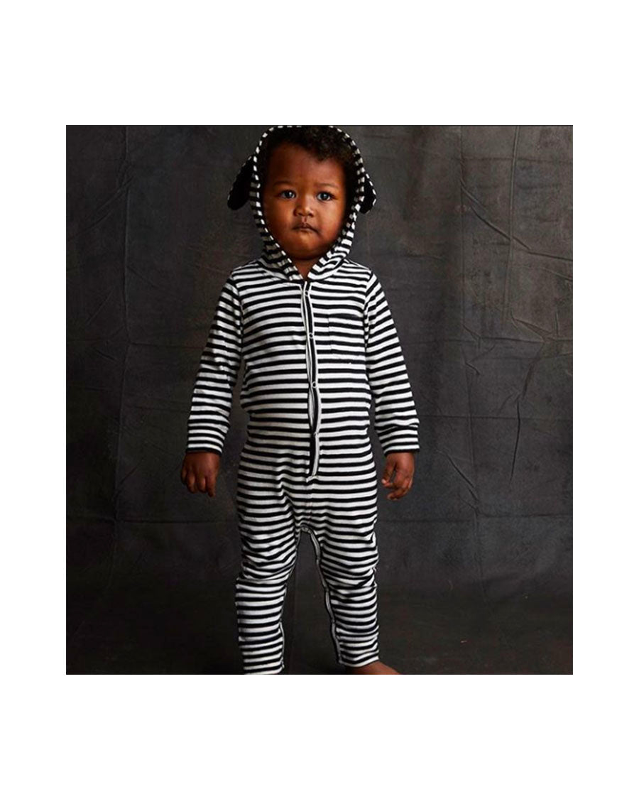 Goat Milk Baby Goat Suit Striped