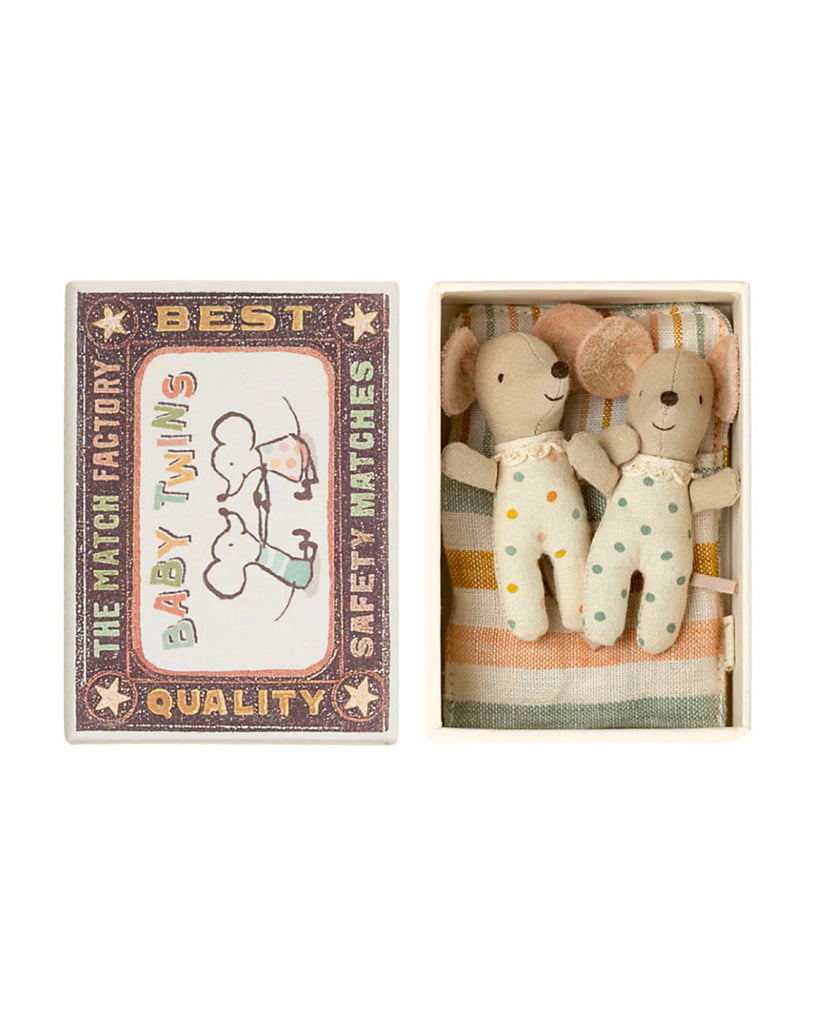Twins - Baby mice in matchbox
