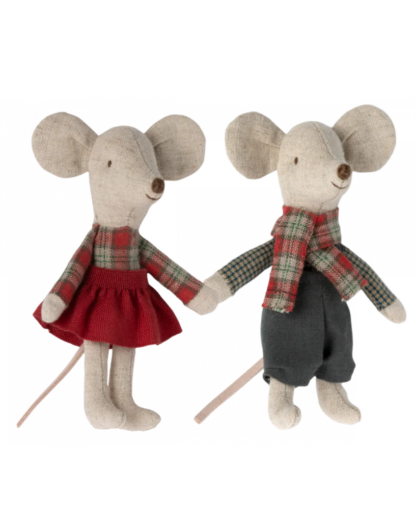 Winter Mice Twins - Little Brother and Sister