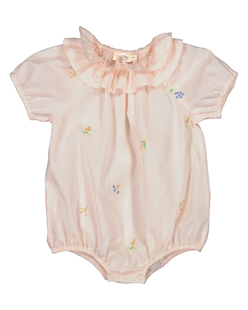 Baby Rosetta Romper - Spring Emb