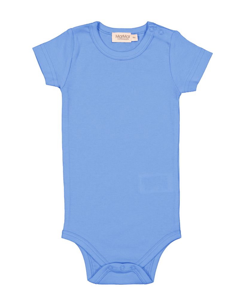 Baby Plain Bodysuit - Cornflower