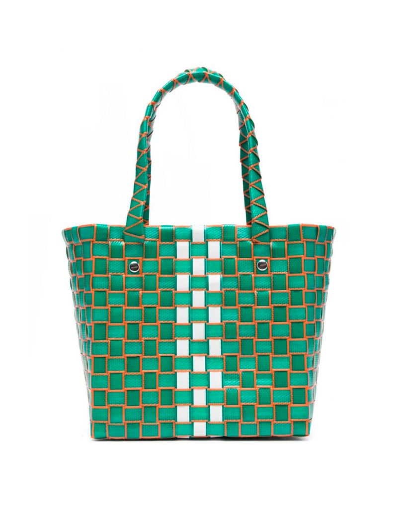 Box Basket Bag - Green