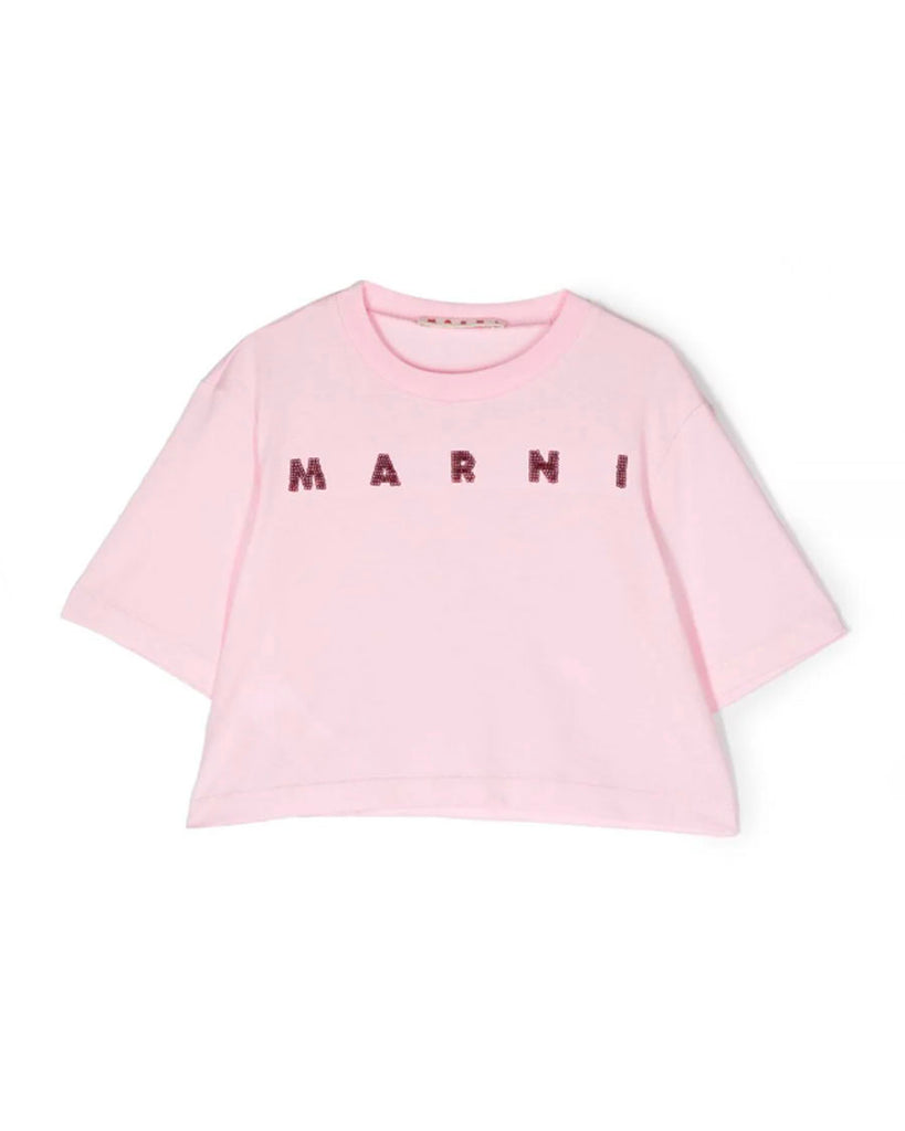 Cropped T-Shirt - Pink