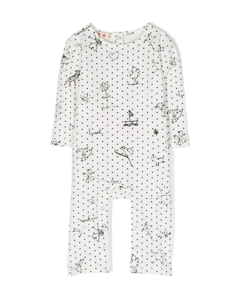 Baby All-Over Print Romper