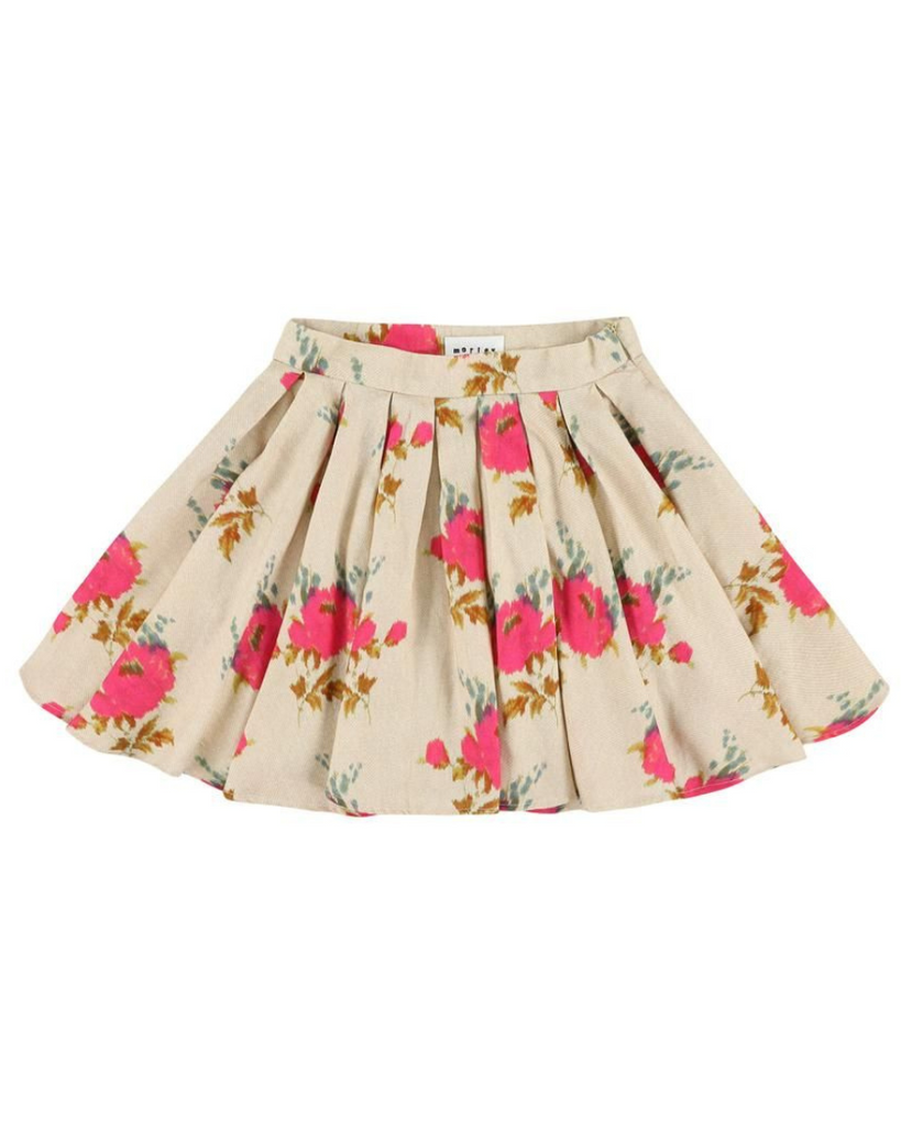 Target Pleated Skirt - Roses Beige
