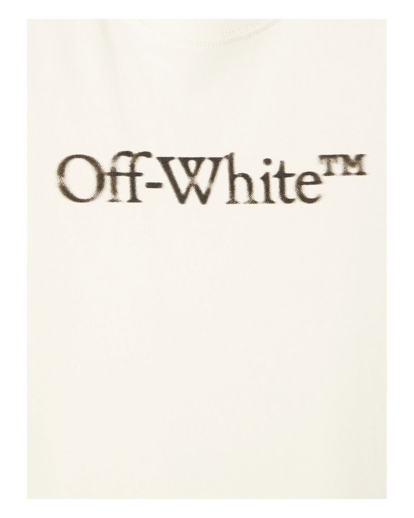 Bookish Bit Logo Tee - Off White