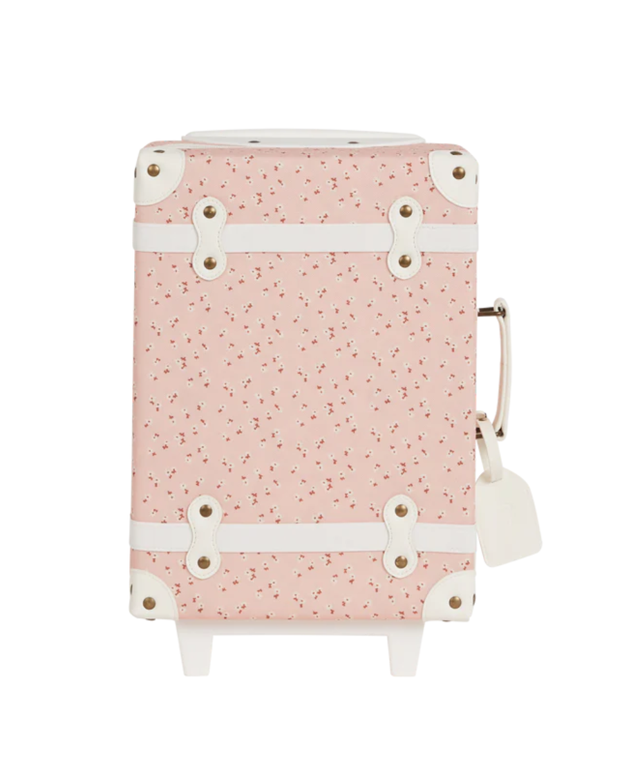 See Ya Suitcase Pink Daisies English Rabbit