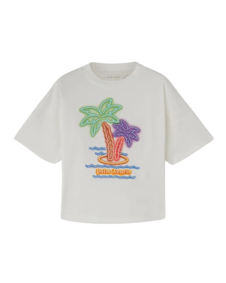 Neon Palm Tree T-Shirt – English Rabbit Neon Palm Tree T-Shirt – English Rabbit