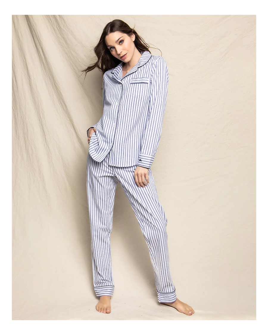 Women's French Ticking PJ Set