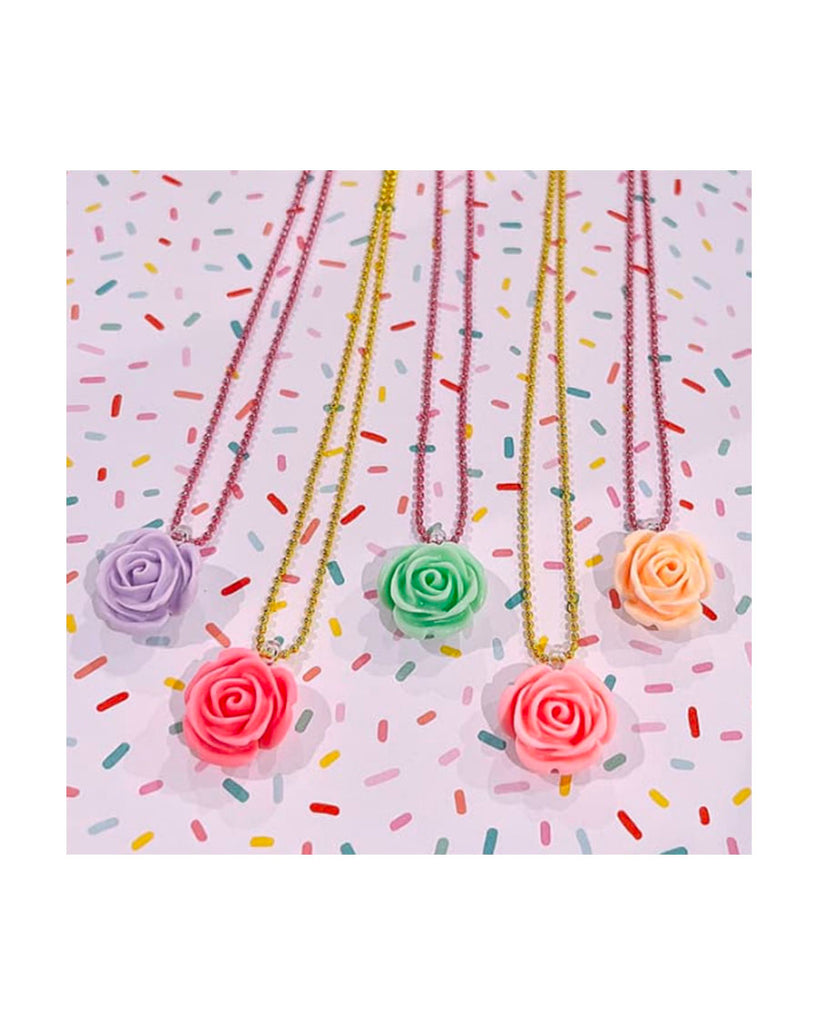 Pop Cutie Pastel Rose Necklace