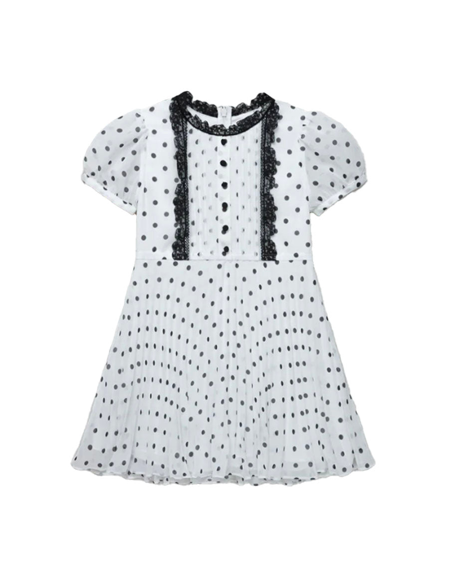 SP Chiffon Polka Dot Dress