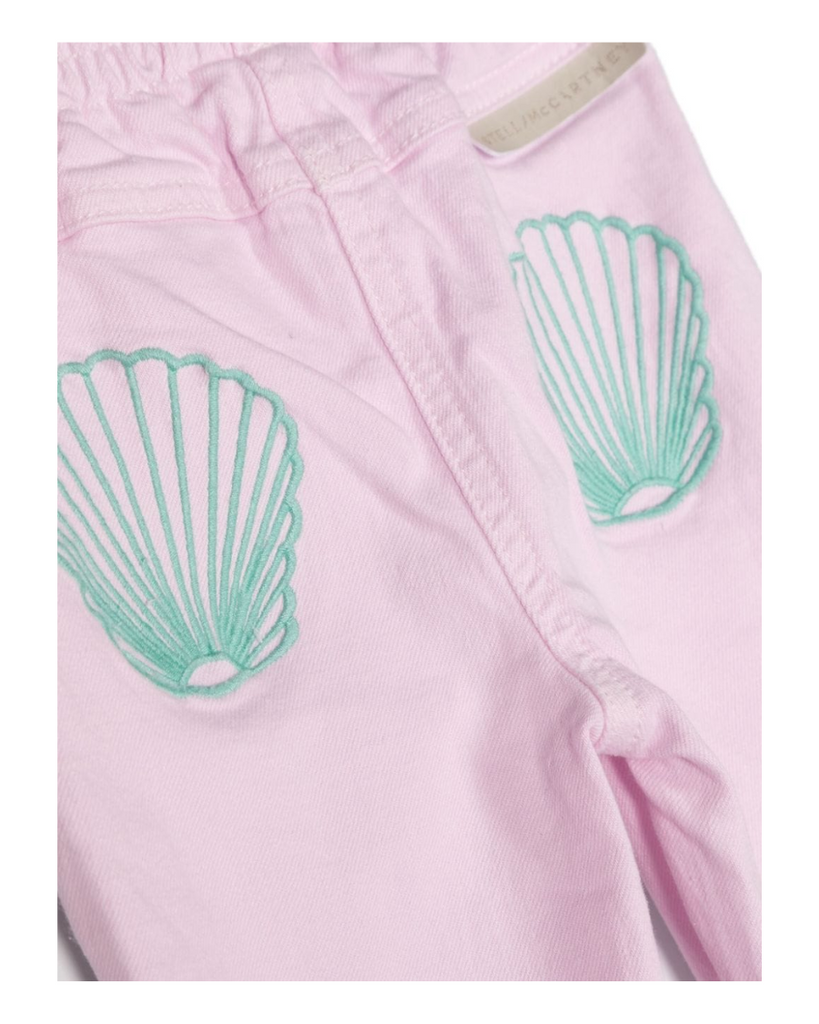 Baby Shell Embroidered Pant
